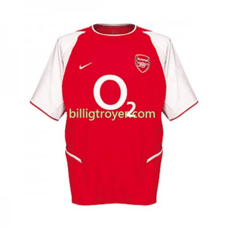 Billige Fotballdrakter Arsenal Retro Hjemmedraktsett 2002 Kortermet